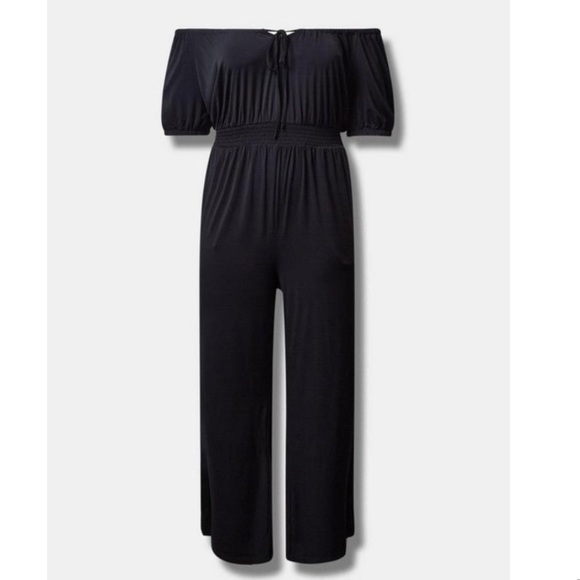 TORRID NWT Studio Knit Balloon Sleeve Jumpsuit - Picture 1 of 5